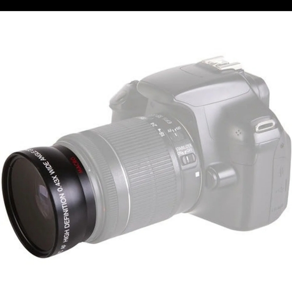 Vivitar 55mm 0.43x Professional Wide Angle Attachment Lens with Macro HD Optics - Picture 3 of 9